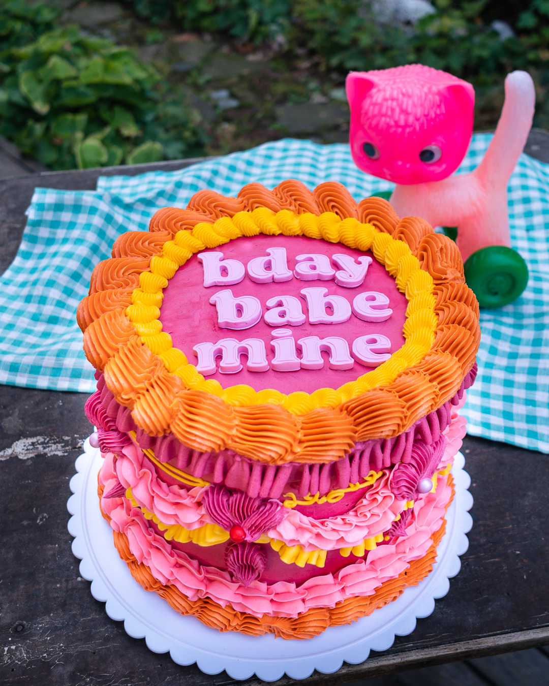 Mehr über den Artikel erfahren Retro Geburtstagstorte