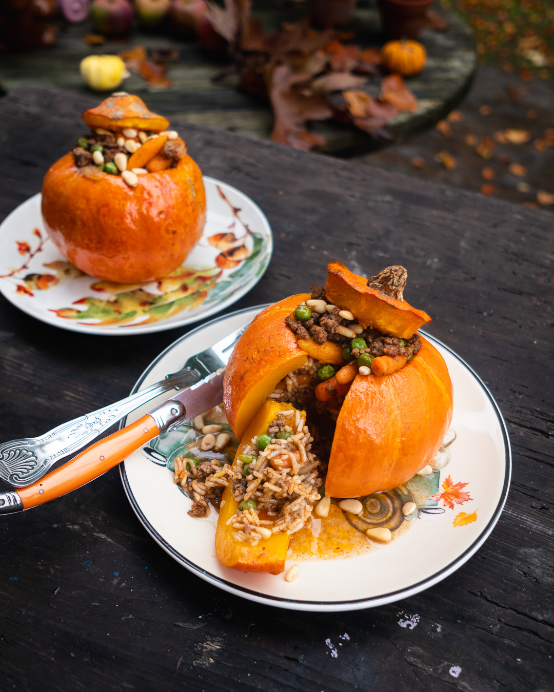 Mehr über den Artikel erfahren Gefüllter Hokaido Kuerbis