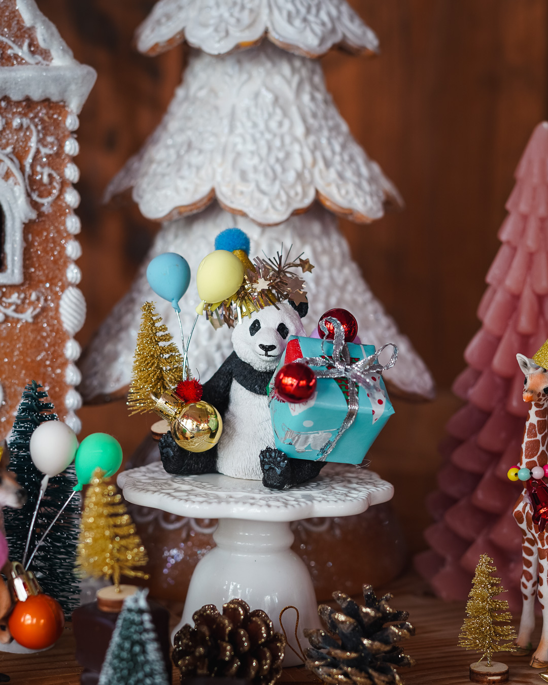 Mehr über den Artikel erfahren Weihnachtliche Schleich Tiere