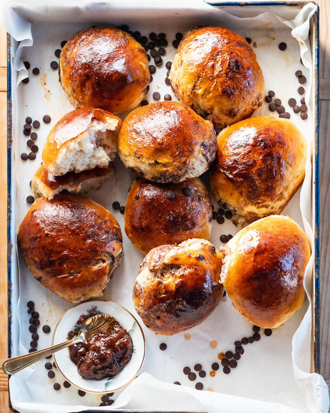 Mehr über den Artikel erfahren Schokobrötchen