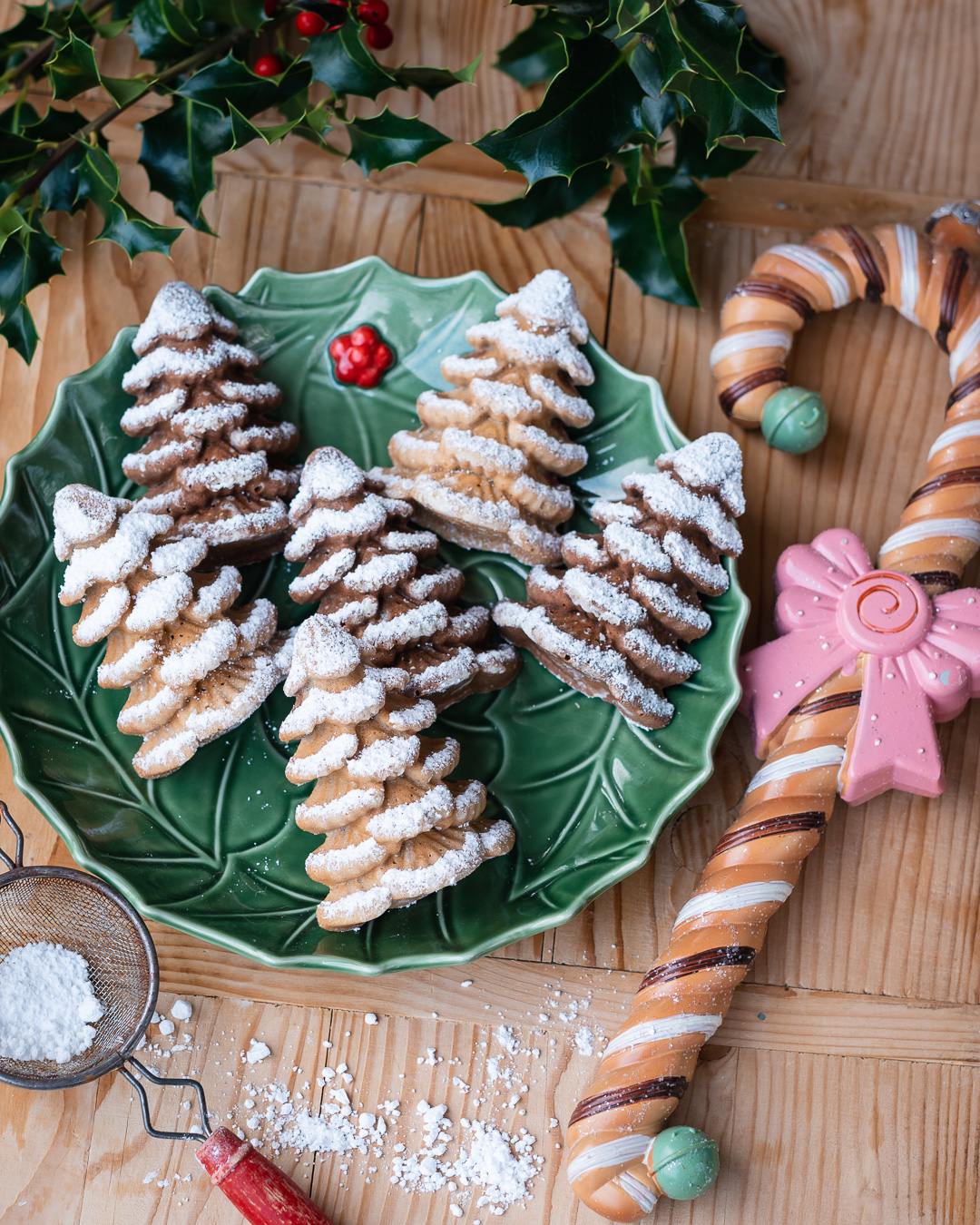 Mehr über den Artikel erfahren Gebackene Weihnachtsbäume