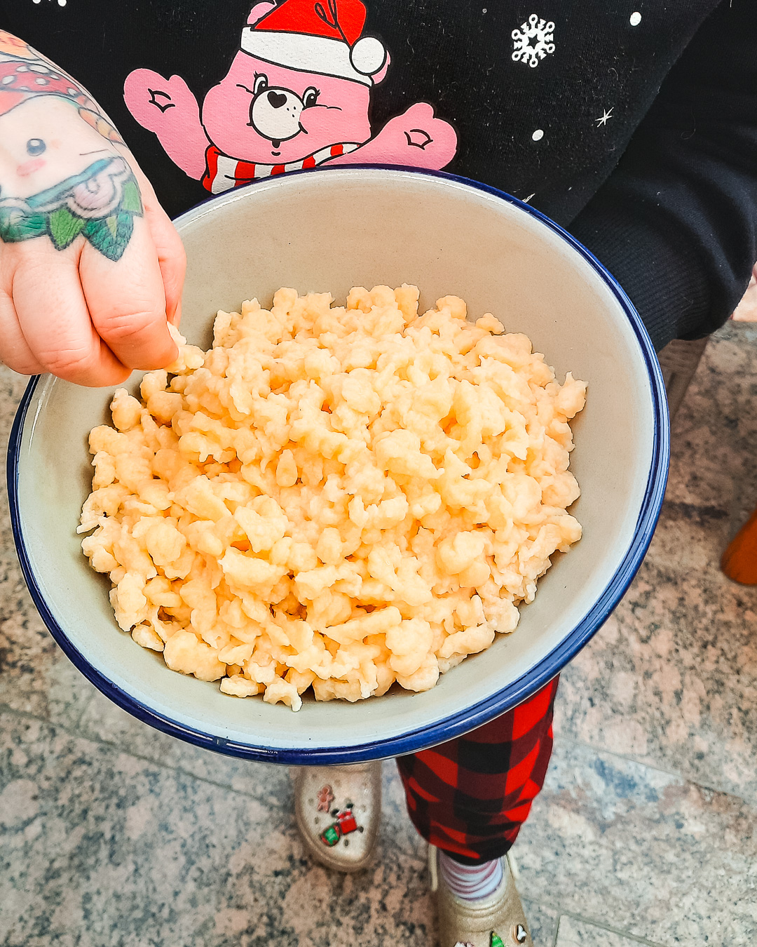 Mehr über den Artikel erfahren Selbstgemachte schwäbische Spätzle