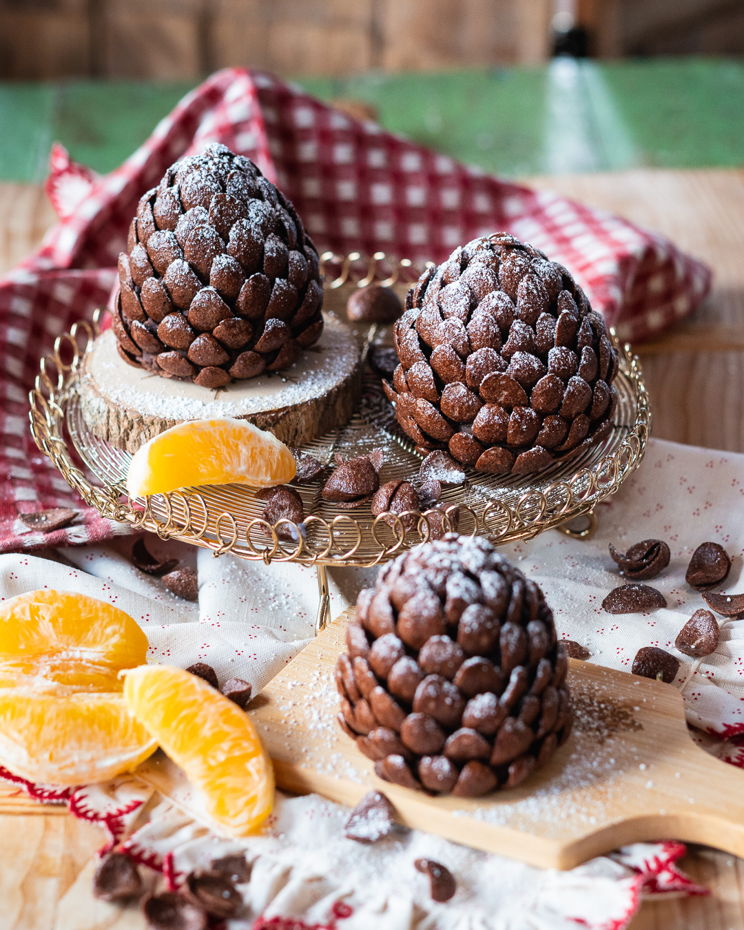 Mehr über den Artikel erfahren Essbare Tannenzapfen mit Chocos