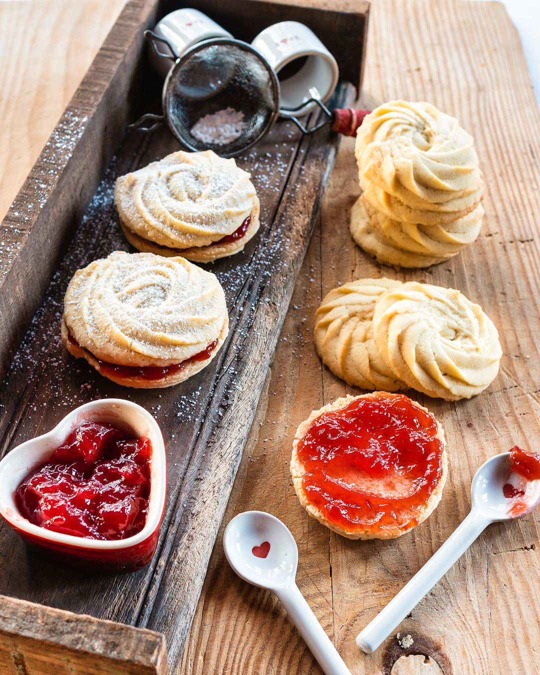 Mehr über den Artikel erfahren Flammende Herzen mit Marmelade