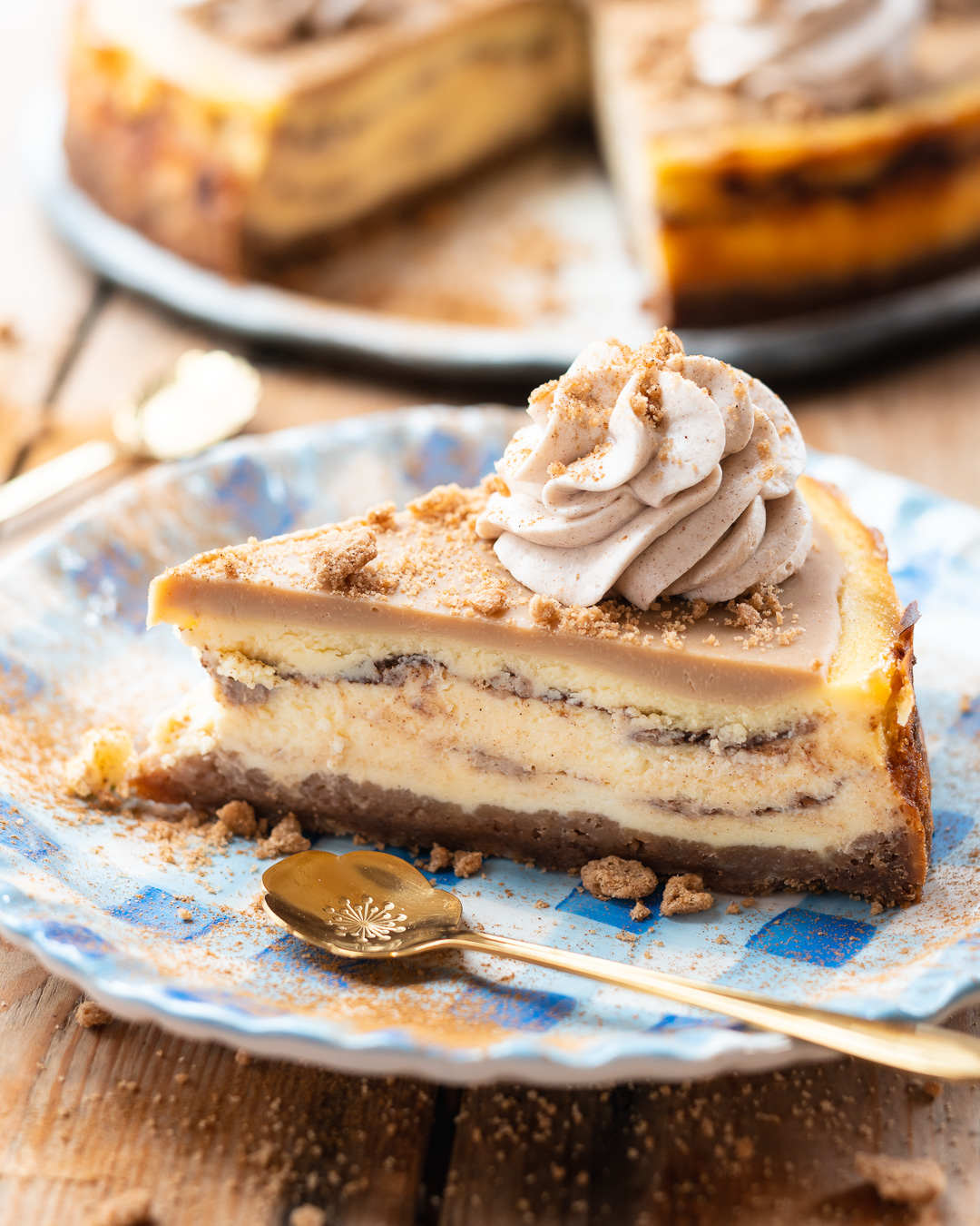 Mehr über den Artikel erfahren NY Cheesecake mit Lotuskeksen