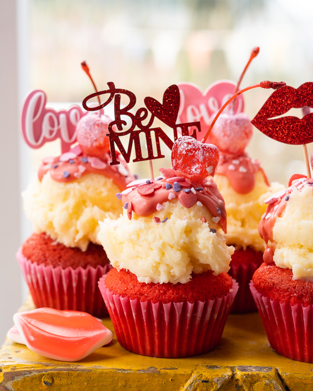 Mehr über den Artikel erfahren Valentinstagscupcakes
