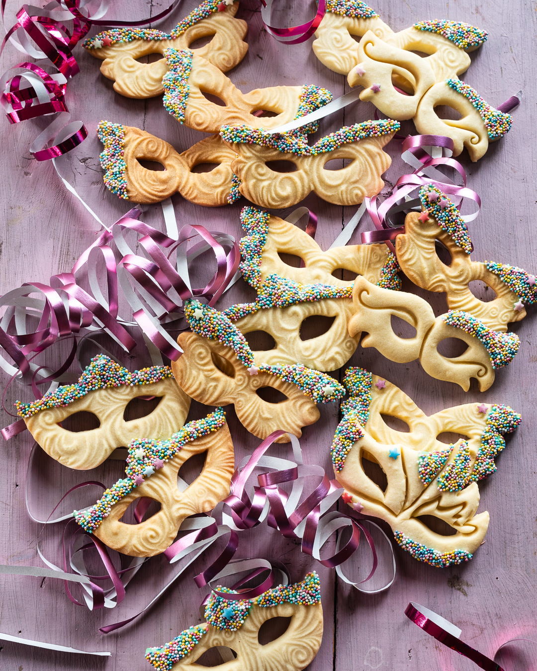 Mehr über den Artikel erfahren Karneval Masken Cookies