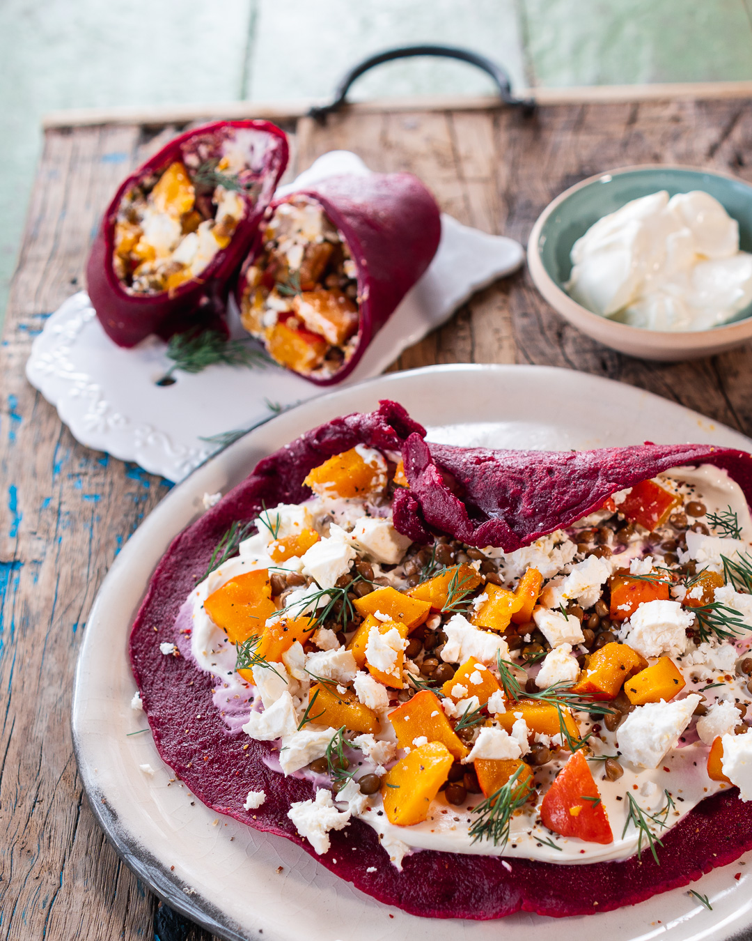 Mehr über den Artikel erfahren Rote Beete Wraps