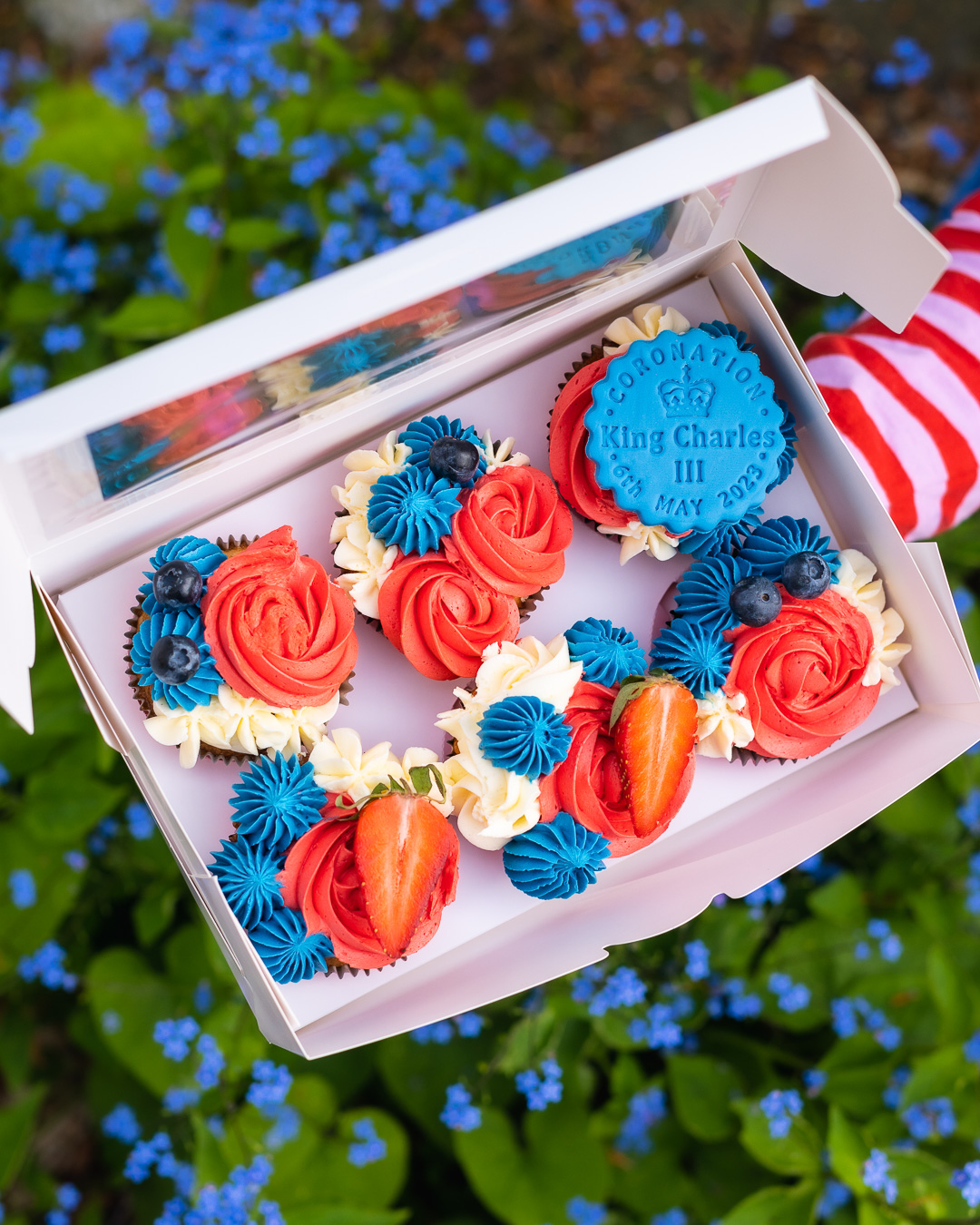 Mehr über den Artikel erfahren King Charles Coronation Cupcakes