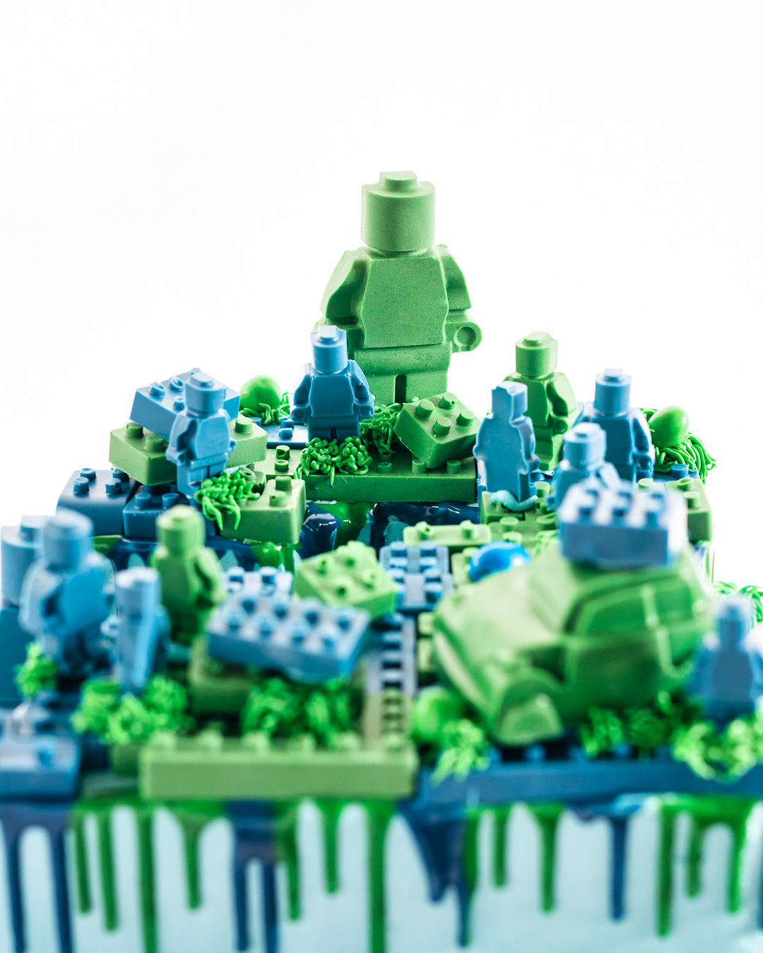 Mehr über den Artikel erfahren Zahlentorte Lego