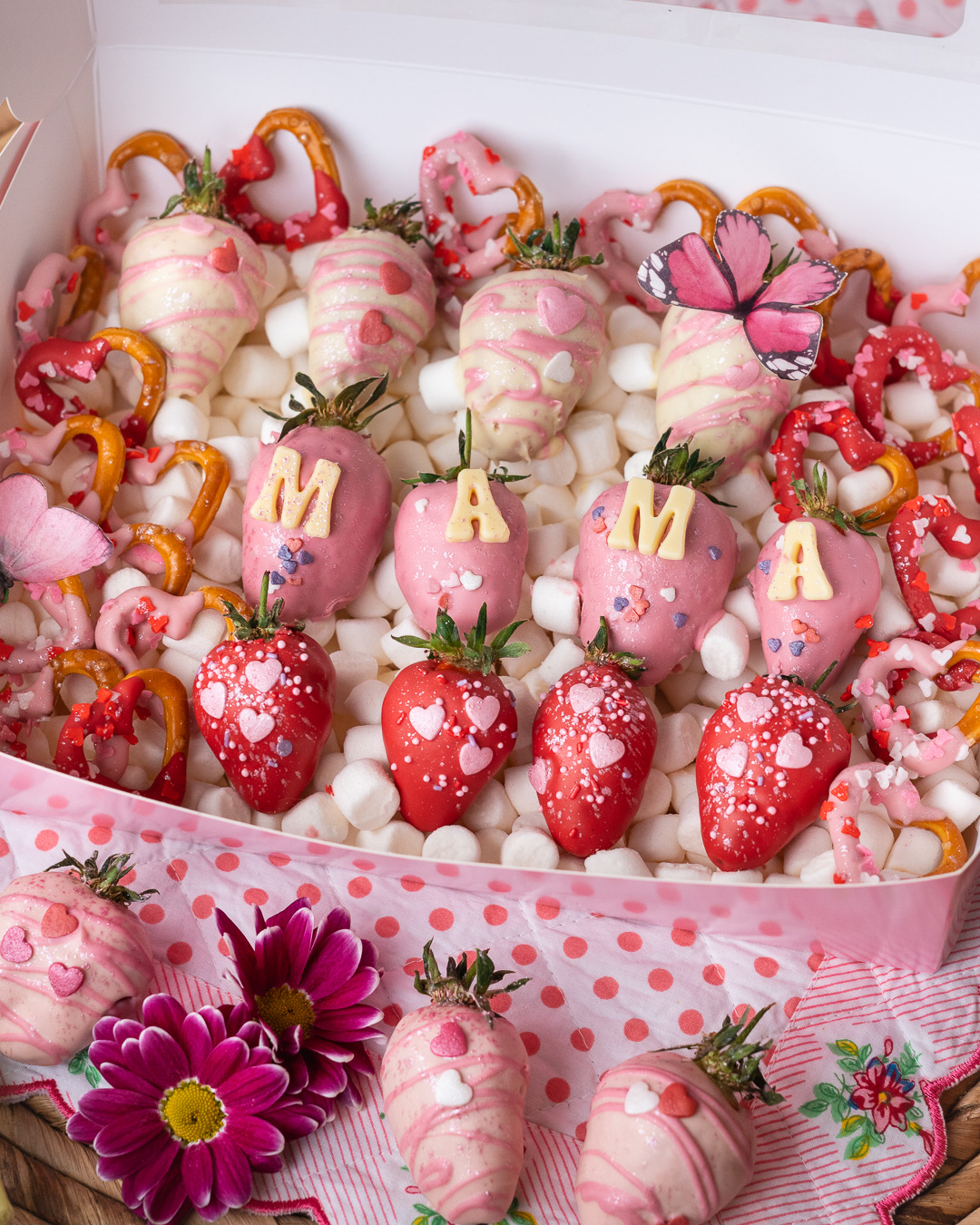 Mehr über den Artikel erfahren Erdbeeren mit Schokolade