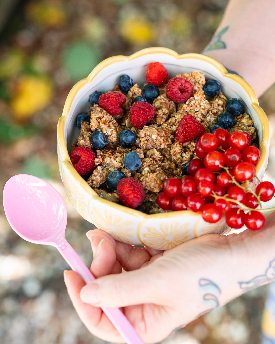 Mehr über den Artikel erfahren Bananengranola