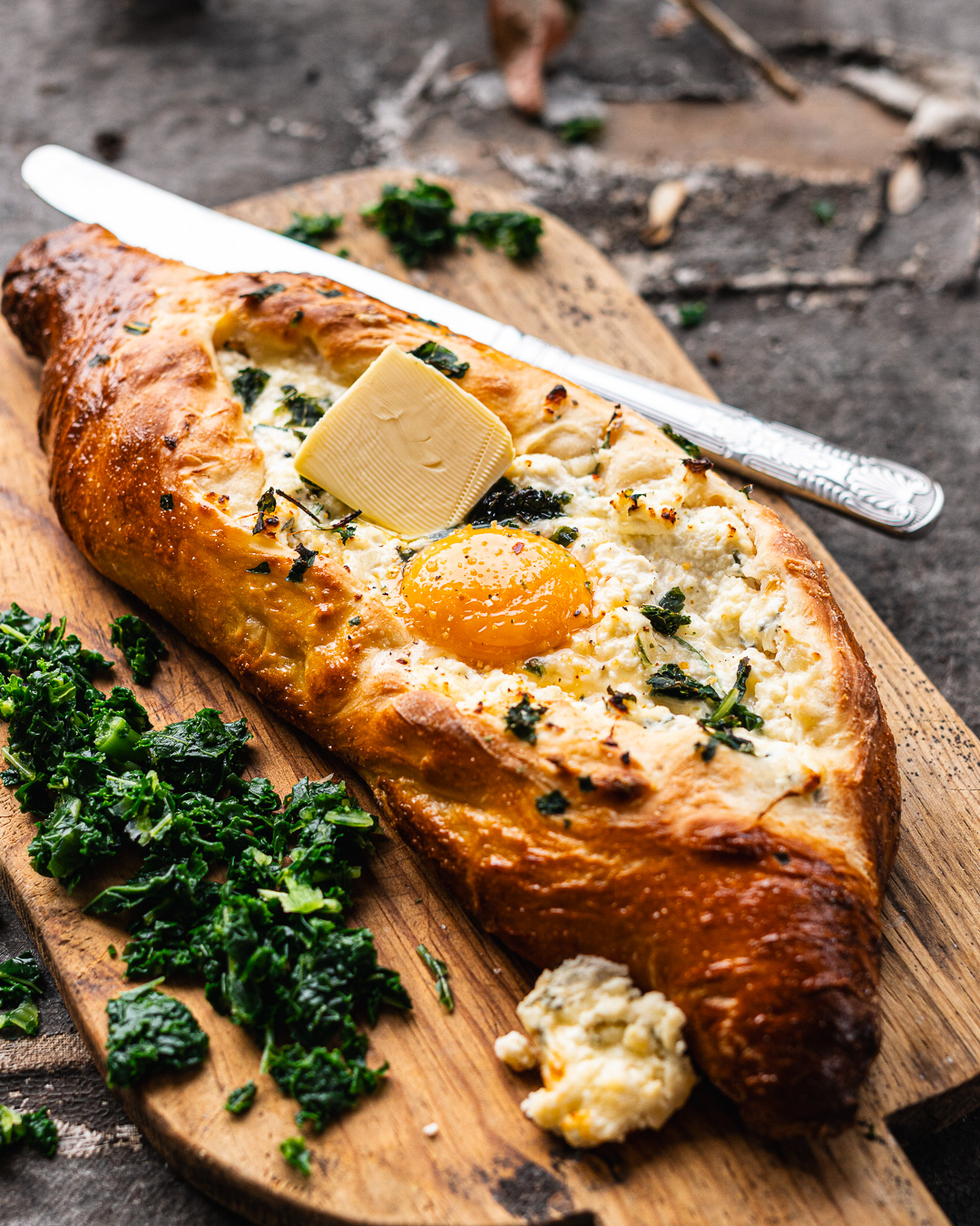 Mehr über den Artikel erfahren Khachapuri Käseschiffchen