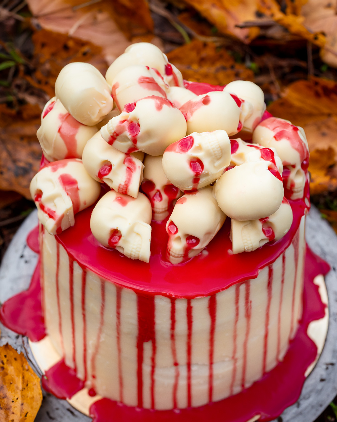 Mehr über den Artikel erfahren Halloween Totenkopf Torte