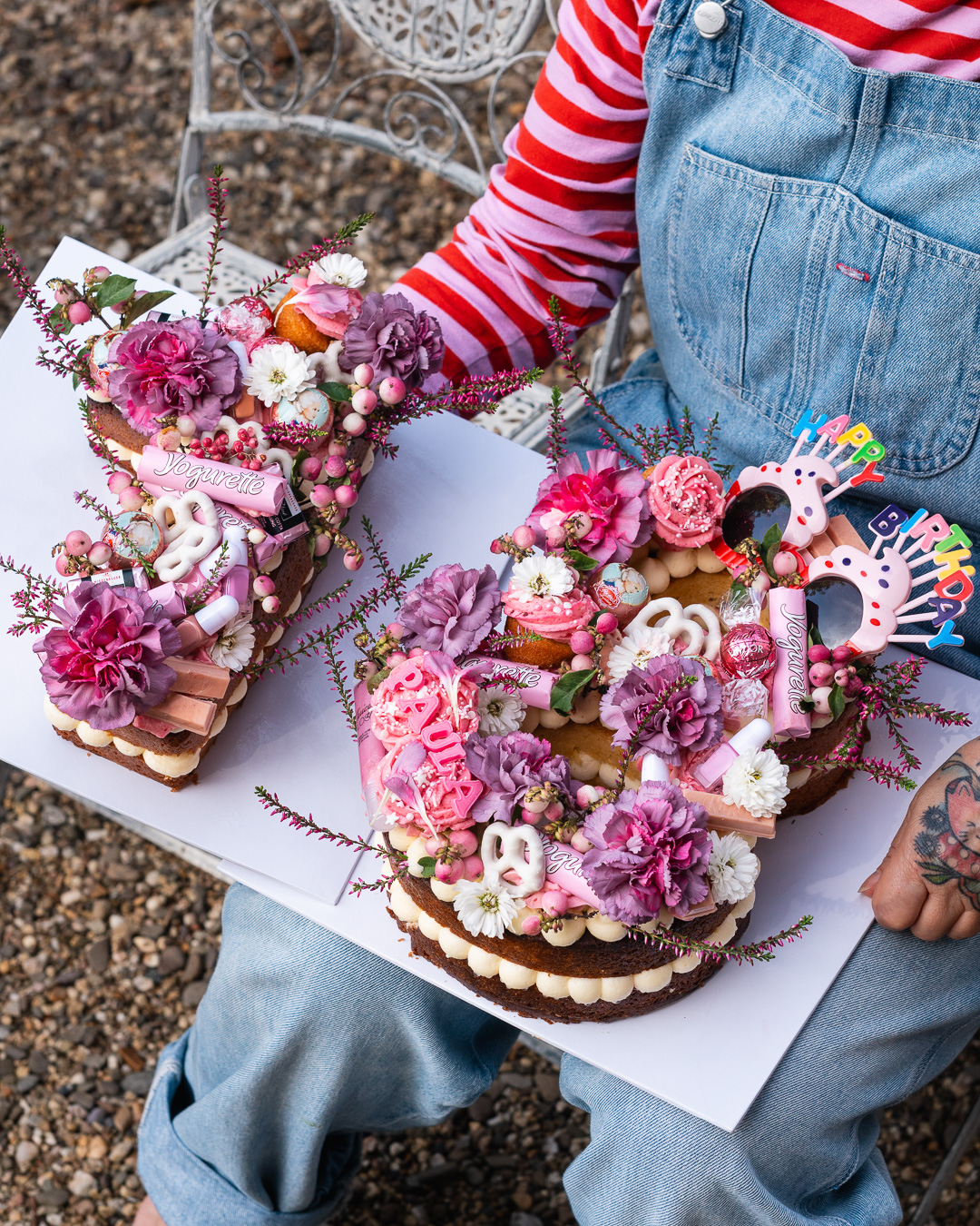 Mehr über den Artikel erfahren Victoria Sponge Zahlenkuchen