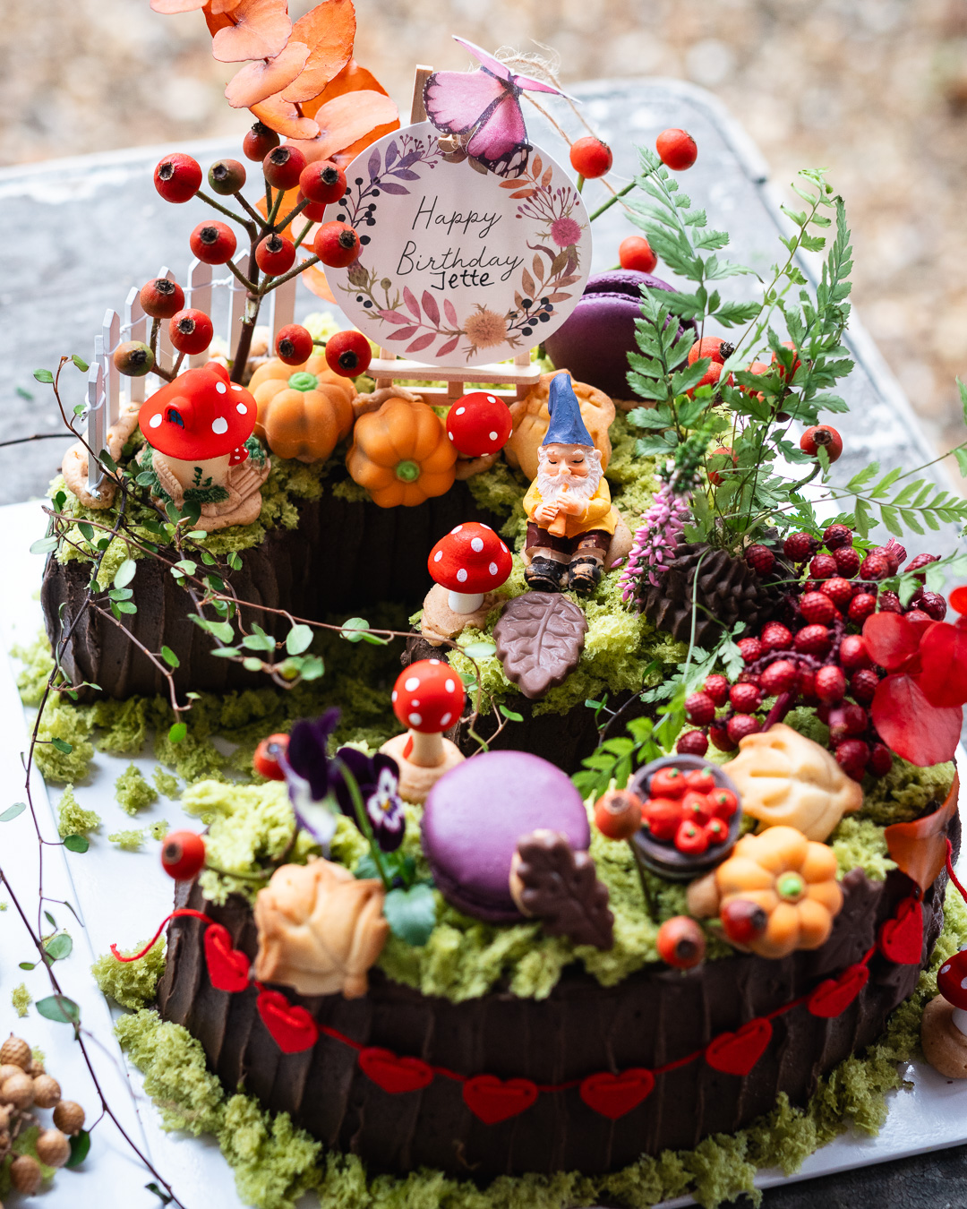 Mehr über den Artikel erfahren Herbstlicher Zahlenkuchen