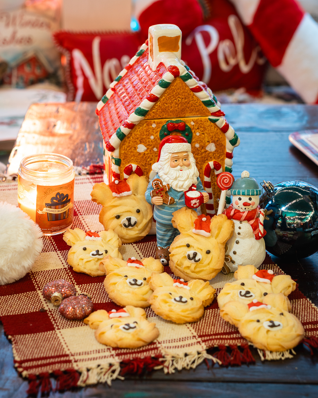 Mehr über den Artikel erfahren Flammende Herzen als Bärenkekse