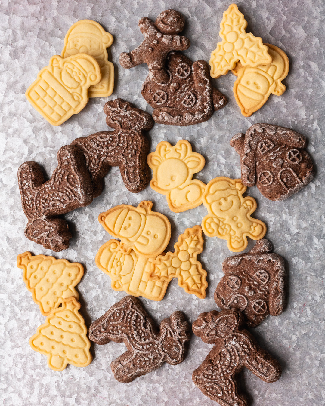 Mehr über den Artikel erfahren Schoko und Vanille Plätzchen