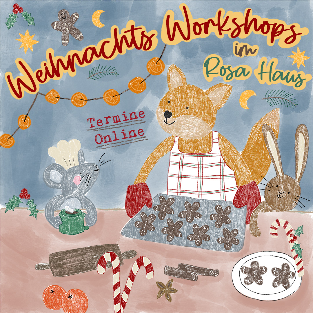 Mehr über den Artikel erfahren Weihnachts Workshops im Rosa Haus