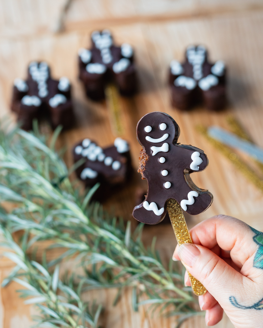 Mehr über den Artikel erfahren Schoko Lebkuchenmänner