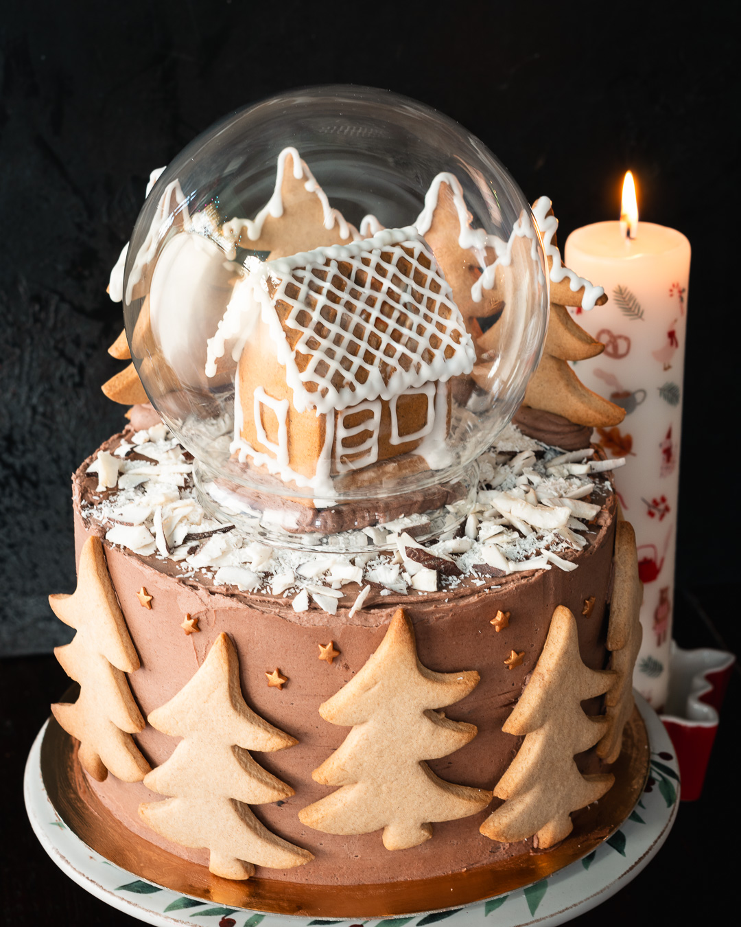 Mehr über den Artikel erfahren Schneekugel Kuchen