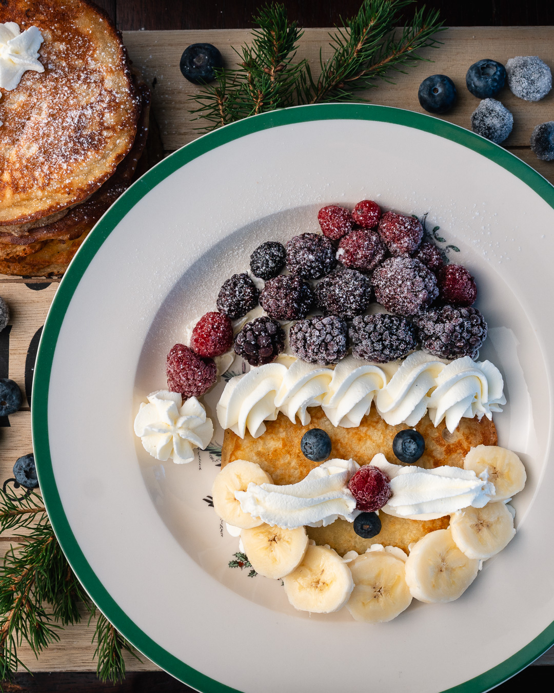 Mehr über den Artikel erfahren Weihnachtsmann Pancakes
