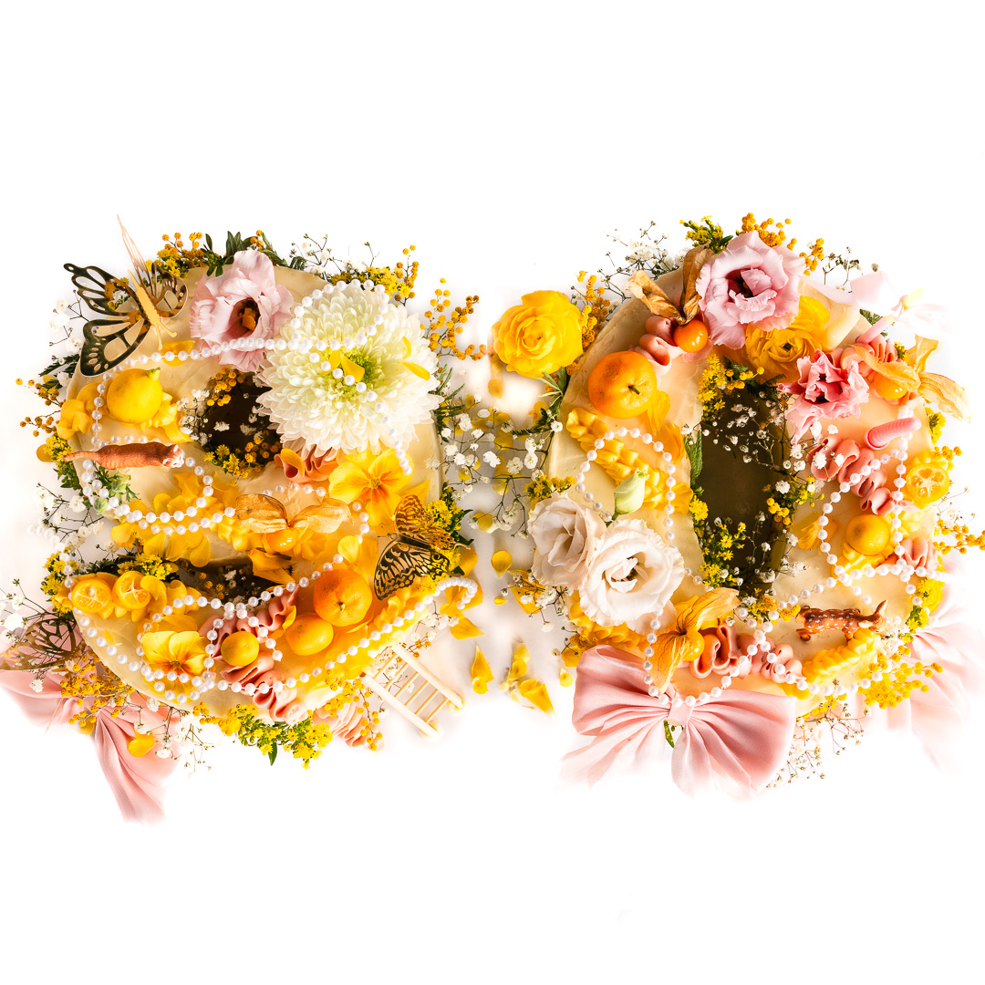 Mehr über den Artikel erfahren Zahlenkuchen Blumen 90