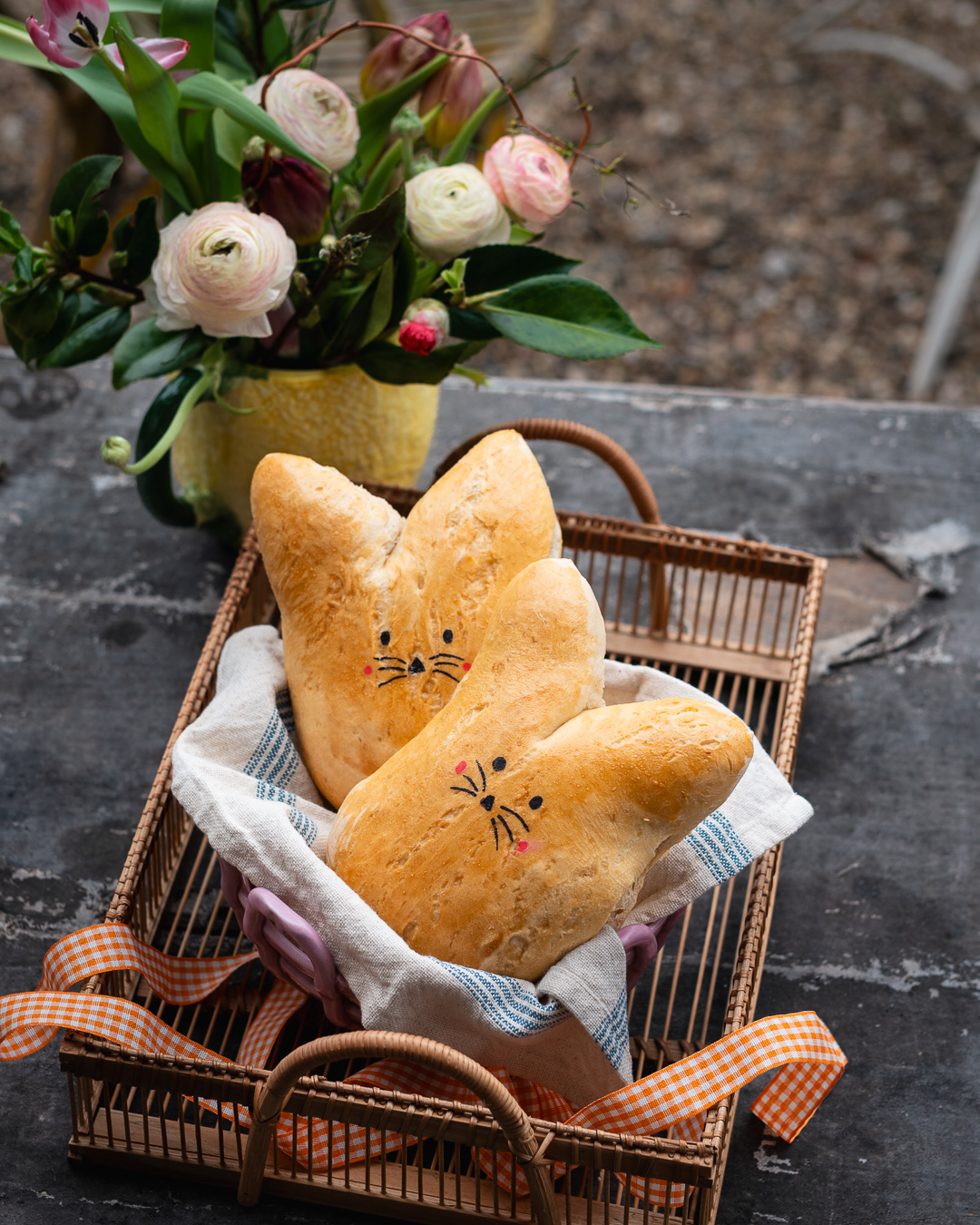 Mehr über den Artikel erfahren Baguettes in Hasenform