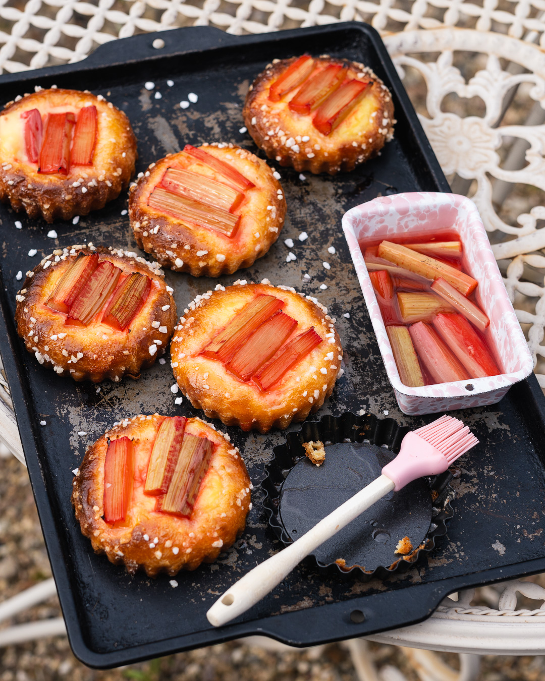 Mehr über den Artikel erfahren Rhabarber Brioche