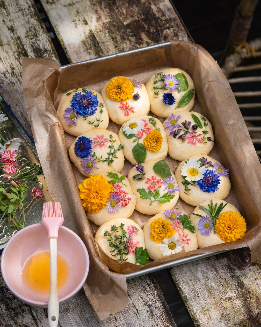 Mehr über den Artikel erfahren Blumenbrötchen