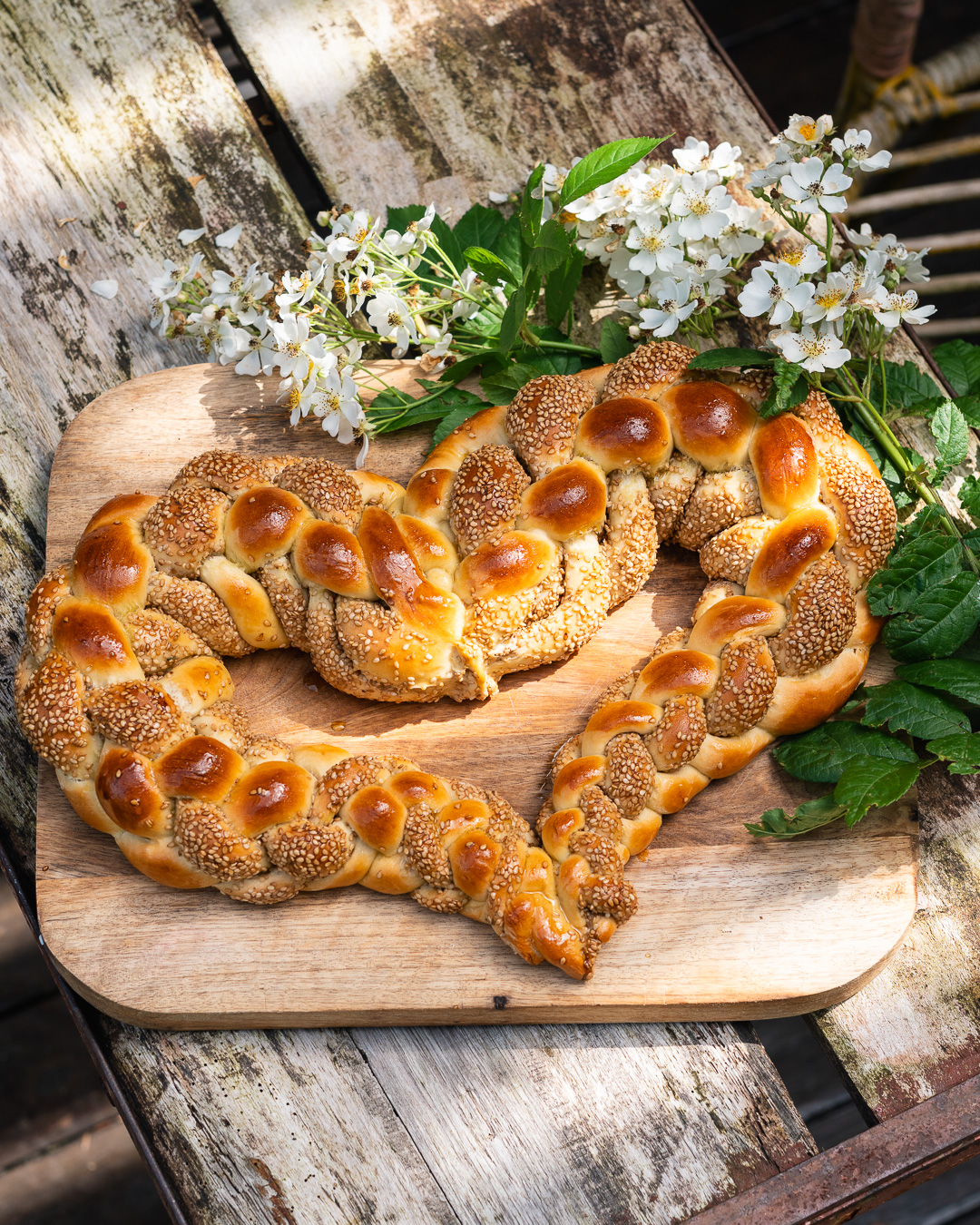 Mehr über den Artikel erfahren Challah Brot Herz