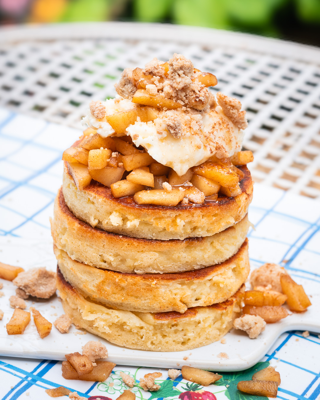 Mehr über den Artikel erfahren Ricotta Lemon Pancakes