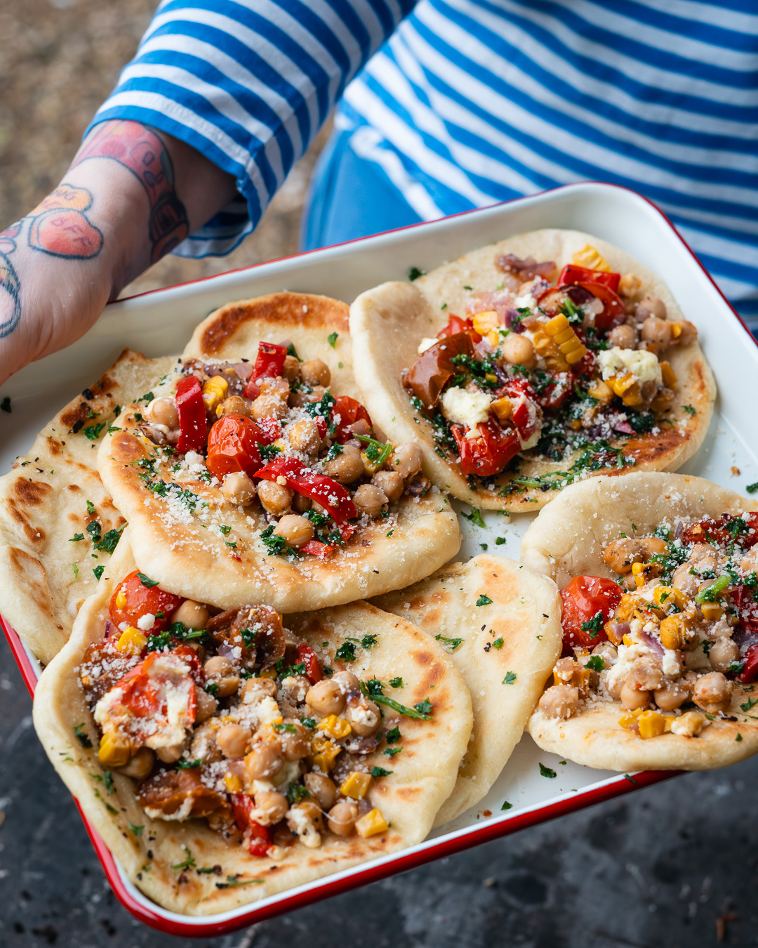 Mehr über den Artikel erfahren Flatbread Rezept