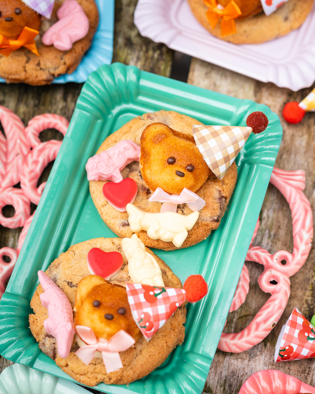 Mehr über den Artikel erfahren Lustige Teddy Cookies für Kinder