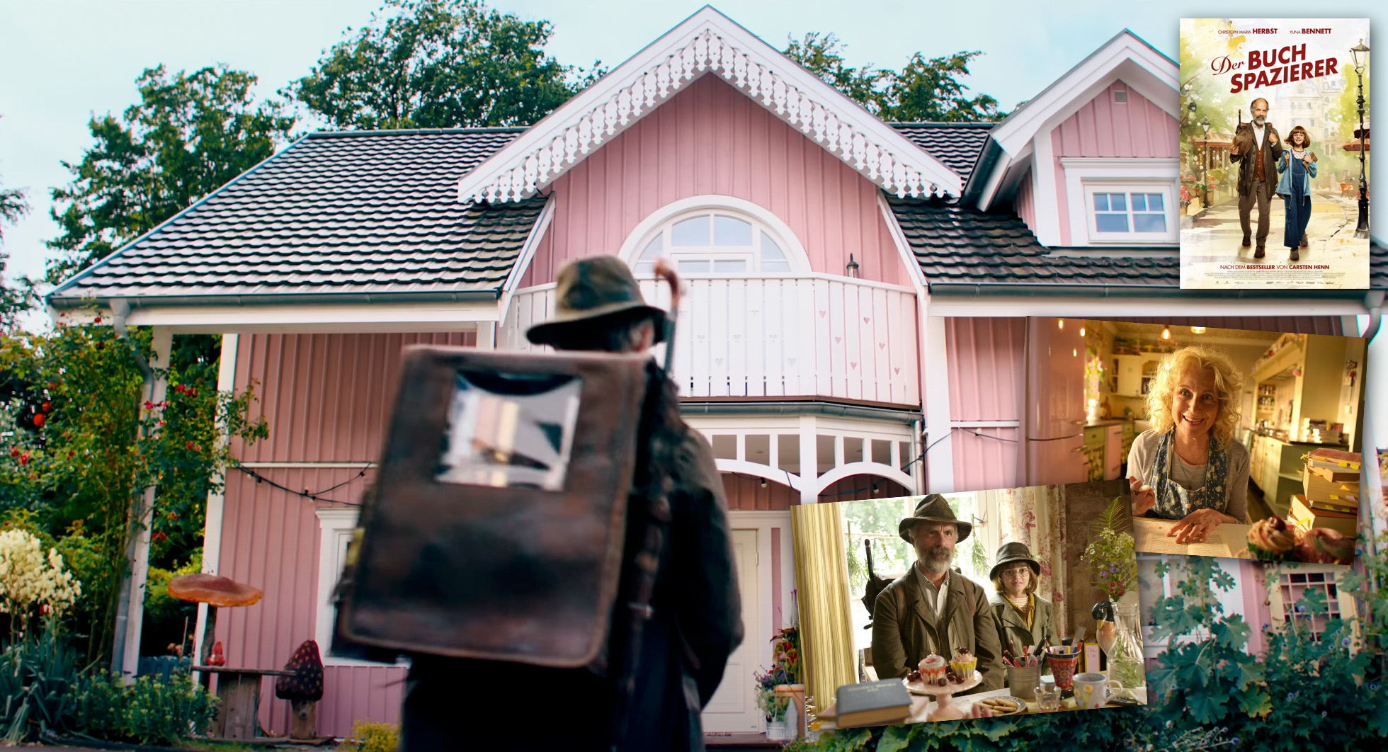 Mehr über den Artikel erfahren Der Buchspazierer im Rosa Haus