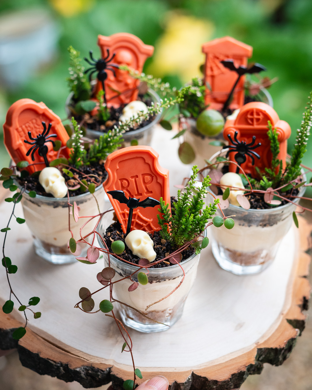 Mehr über den Artikel erfahren Halloween no bake Cheesecake