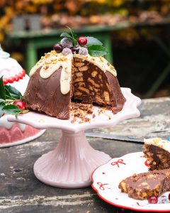 Mehr über den Artikel erfahren Weihnachtliche Tiffin Bars (kalter Hund)