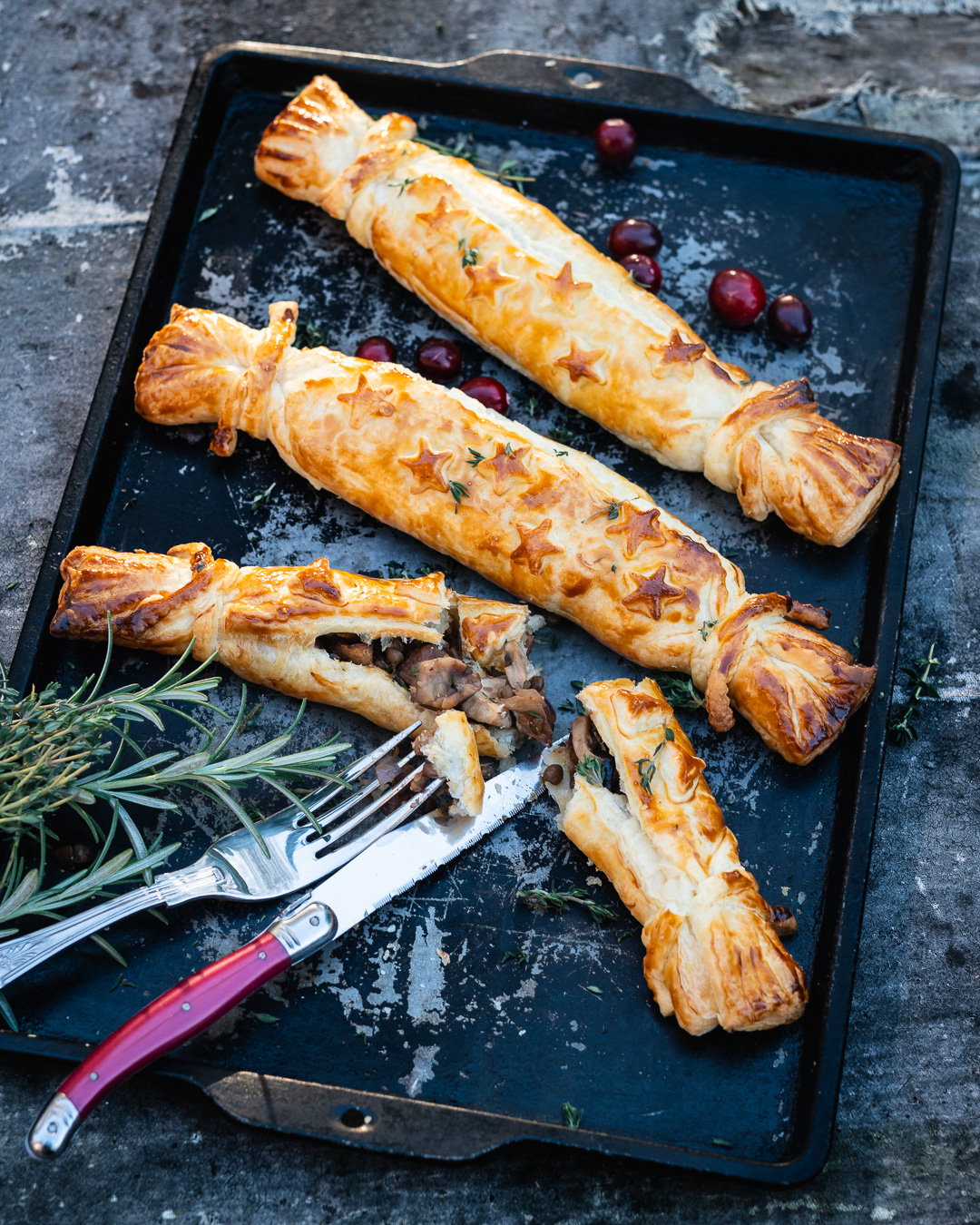 Mehr über den Artikel erfahren Rezept Vegetarische Christmas Cracker