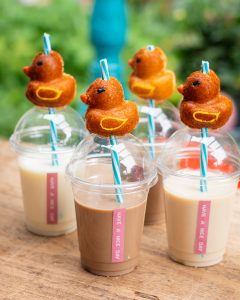 Mehr über den Artikel erfahren Mini-Entchen Kaffee Latte