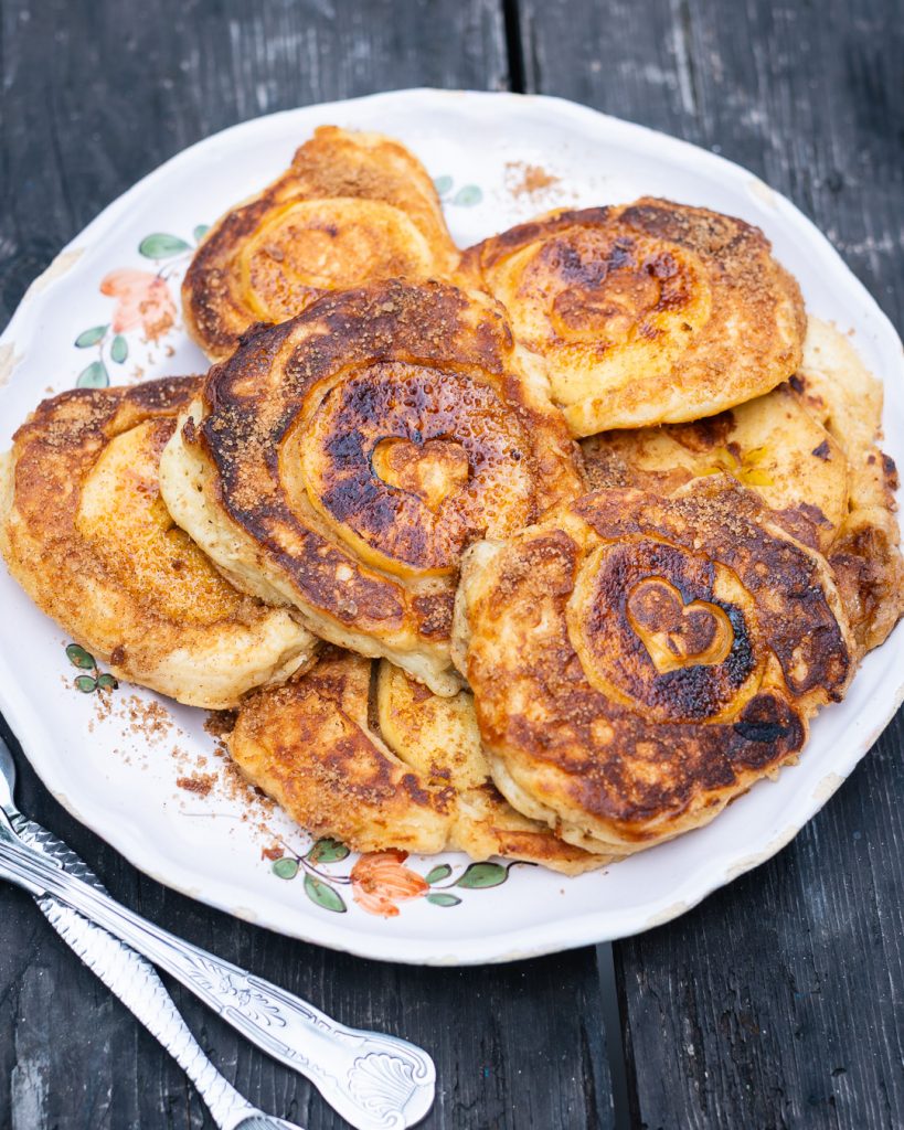 Apfelküchle mit Herzen