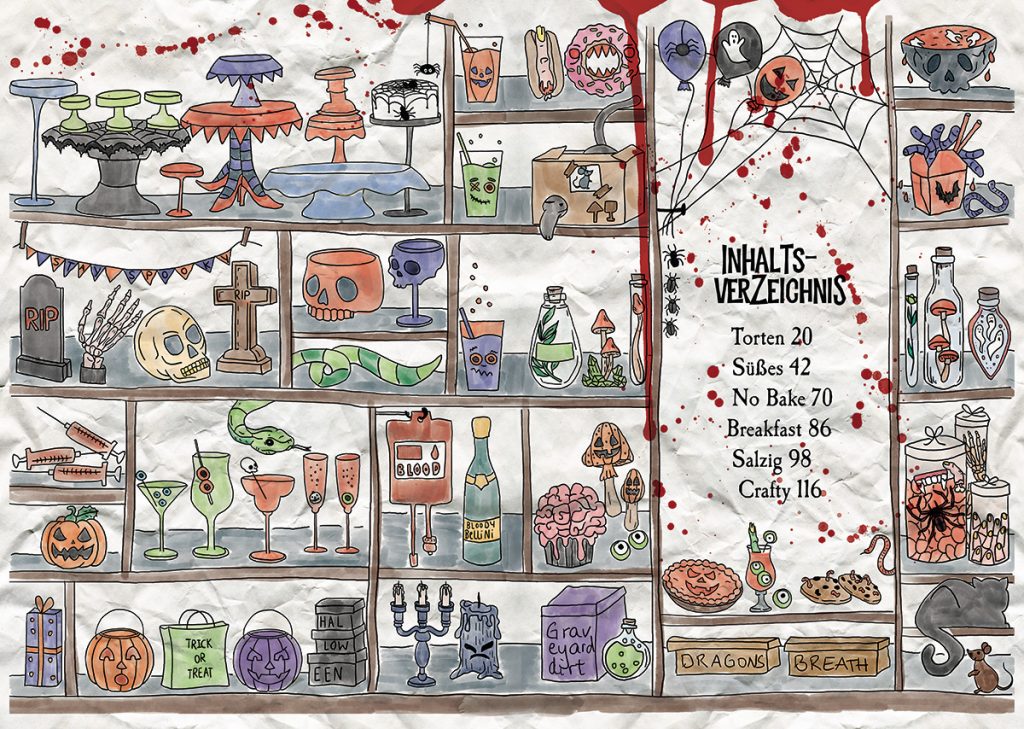 Stay Spooky - Halloween Ideen und Rezepte Inhaltsverzeichnis