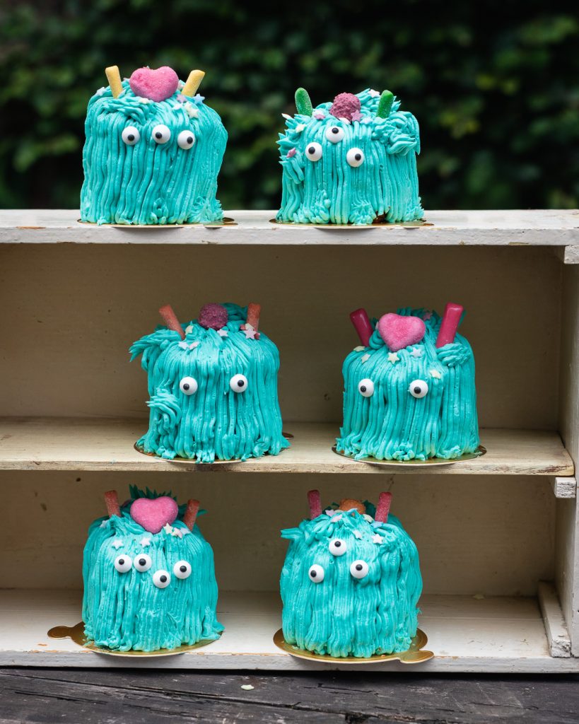 Ugly Monster Cakes