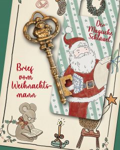 Mehr über den Artikel erfahren Der Brief vom Weihnachtsmann Magischer Schlüssel