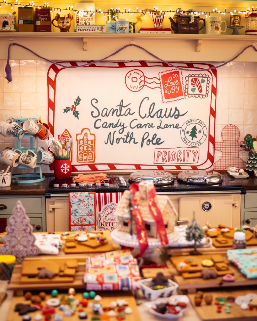 Herd an Weihnachten im Rosa Haus