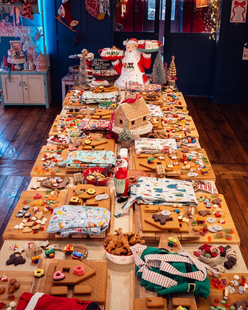 Lebkuchenhaus Workshop Arbeitsplatte