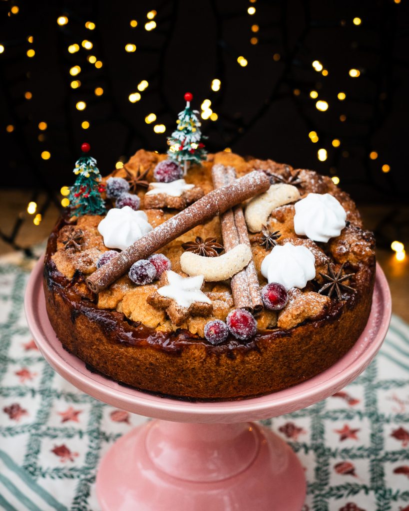 Weihnachtliche Appeltaart aus Holland
