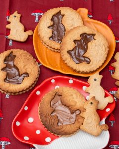 Mehr über den Artikel erfahren Zimtkekse mit Nuss Nougatcreme 