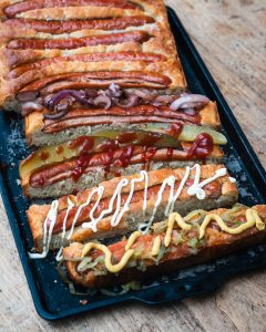 Mehr über den Artikel erfahren Hot Dog als Focaccia