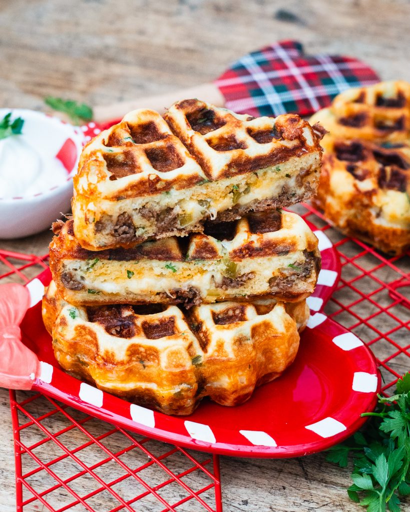 Taco Waffeln (gefuellt)