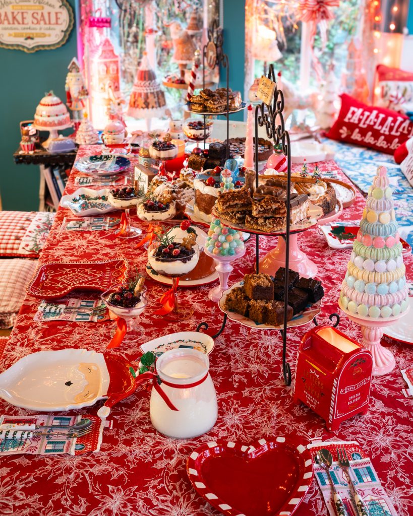 Tischdekoration Weihnachten